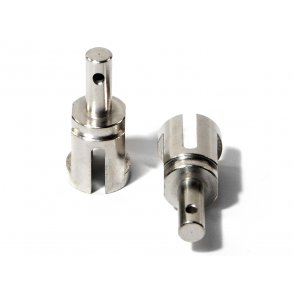 HPI 86278 HEAVY-DUTY DIFF SHAFT 14X34MM (SILVER/2PCS) SAVAGE/REPLACES HPI