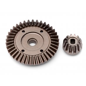 BEVEL GEAR SET 38/13T (SINTERED METAL) MT 2 / SINTERED METAL HPI
