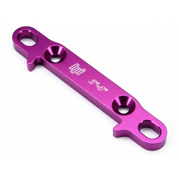 REAR LOWER SUSPENSION MOUNT REAR HELLFIRE 2-4 DEGREE HPI