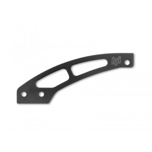 BILLET FRONT BRACE (BLACK) HELLFIRE HPI
