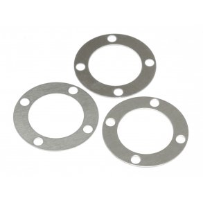 DIFF CASE WASHER 0.7MM (ALUMINIUM/3PCS) HELLFIRE HPI