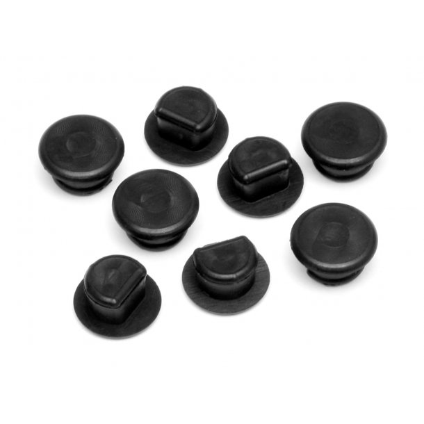 RUBBER CAP 6X5MM (8PCS) BAJA 5B HPI