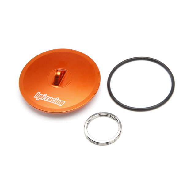 ALUMINUM AIR FILTER MAINTENANCE CAP (ORANGE) Baja 5B/Baja 5T HPI