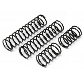 SHOCK SPRING 23X155X2.4MM 17.5 COILS (BLACK/2PCS) BAJA 5B HPI