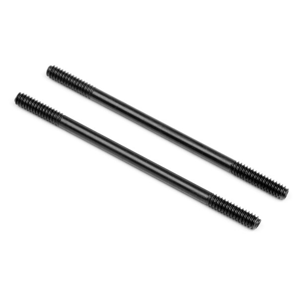STEERING ROD 4-40x53mm (2pcs) CUP RACER 1M HPI