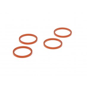 DIFF OUTDRIVE RING (ORANGE/4pcs) CUP RACER 1M/CONCOURS ACCES HPI