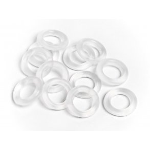O-RING P6 (6x2mm/CLEAR/12pcs) Baja 5B SS/For VVC/HD SHOCK HPI