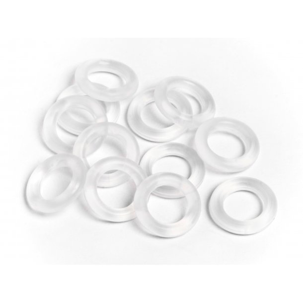 O-RING P6 (6x2mm/CLEAR/12pcs) Baja 5B SS/For VVC/HD SHOCK HPI
