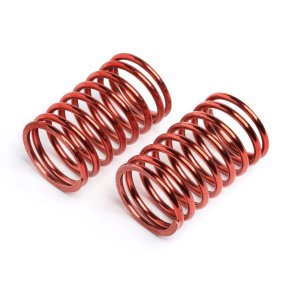 SHOCK SPRING 13.8x27x1.5mm 8.5COILS (METALLIC RED) Nitro RS4 HPI