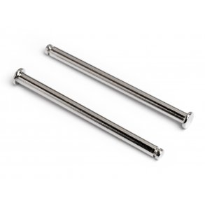 FLANGE SHAFT 3x45mm (SILVER) Nitro RS4 3 DRIFT HPI