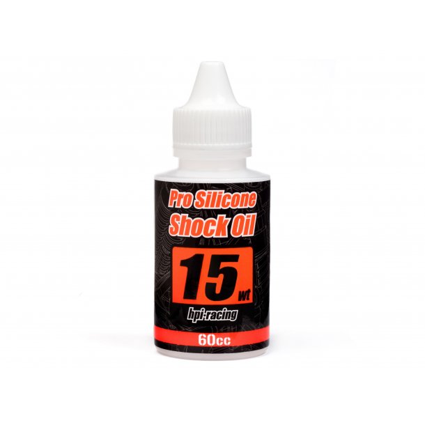 PRO SILICONE SHOCK OIL 15wt (60cc) HPI