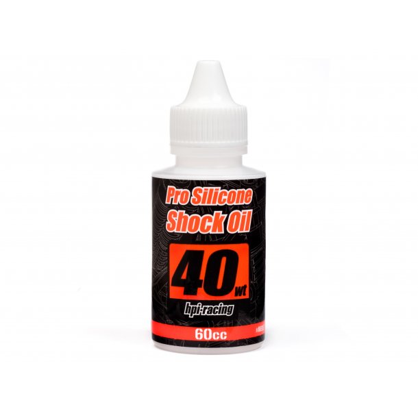PRO SILICONE SHOCK OIL 40wt (60cc) #86951-10wt / #86953-20wt HPI