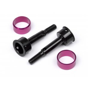 REAR UNIVERSAL AXLE 12.5x31mm (W/ RETAINERS/2pcs) Nitro RS4 HPI