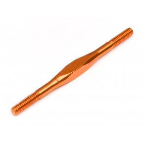 ALUMINUM TURNBUCKLE 4-40x53mm (ORANGE) CUP RACER 1M/CONCOURS HPI