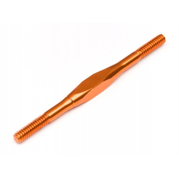 ALUMINUM TURNBUCKLE 4-40x53mm (ORANGE) CUP RACER 1M/CONCOURS HPI
