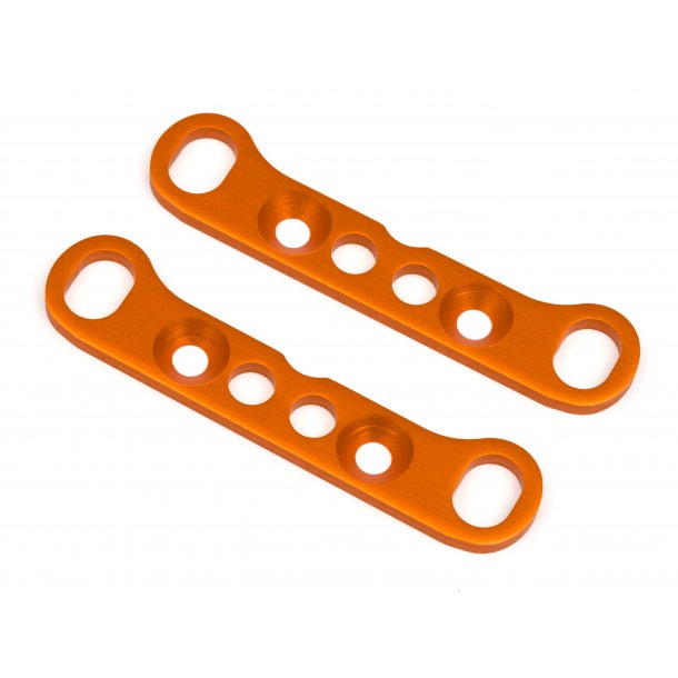 SUSPENSION MOUNT A 38mm (ORANGE/2pcs) CUP RACER 1M HPI