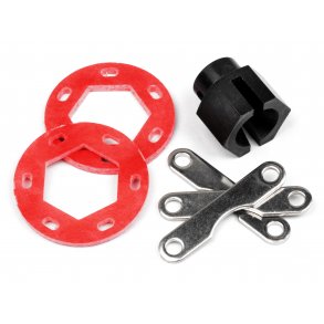 FIBERGLASS DUAL DISK BRAKE CONVERSION KIT Savage X / Fibergl HPI