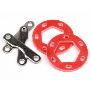 DUAL FIBERGLASS BRAKE DISK 19X35X2.5mm/ HPI