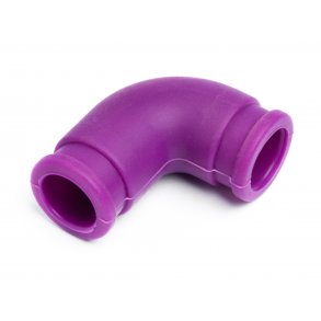 SILICONE EXHAUST COUPLING 12X30mm (PURPLE) Nitro RS4 3 DRIFT HPI