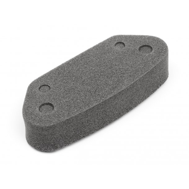 URETHANE BUMPER (GRAY) CUP RACER 1M HPI