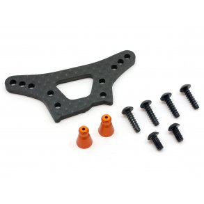 FRONT SHOCK TOWER (WOVEN GRAPHITE/3.0mm) CUP RACER 1M/Lightw HPI
