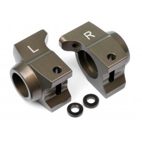 HPI 87256 ALUMINUM REAR HUB CARRIER SET ( 0 Degree) FIRESTORM HPI