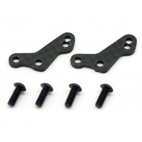 STEERING PLATE A (WOVEN GRAPHITE/2.0mm/2pcs) CUP RACER 1M/CO HPI