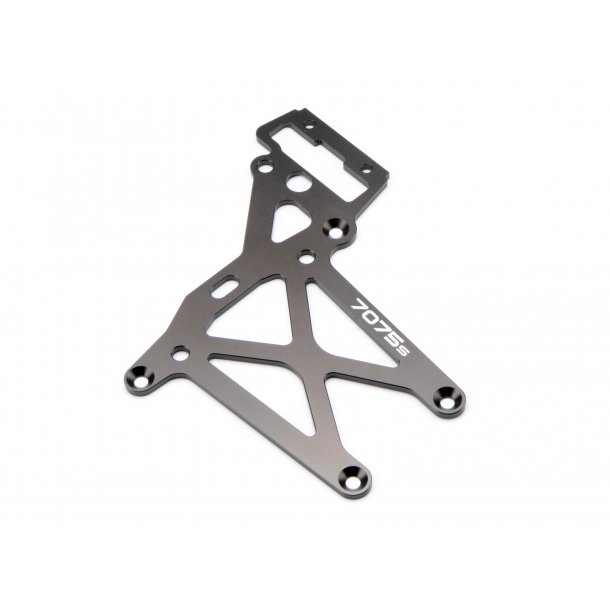 HD REAR UPPER PLATE (7075S/GUNMETAL) Baja 5B/Baja 5T/Strong HPI