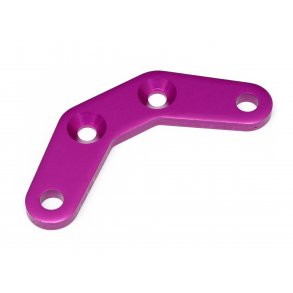 FRONT UPPER BRACE 6X60X4MM (PURPLE) BAJA 5B HPI