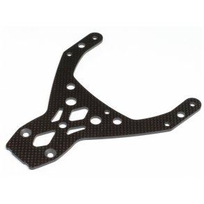 FRONT UPPER PLATE (WOVEN GRAPHITE/BAJA 5B) Baja 5B HPI