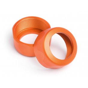 SHOCK CAP 20x12mm (ORANGE/2pcs) Baja 5B SS HPI