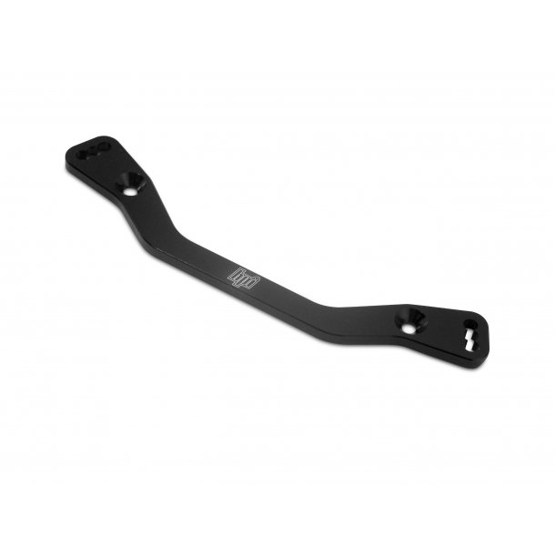 BILLET STEERING PLATE (BLACK) HELLFIRE HPI