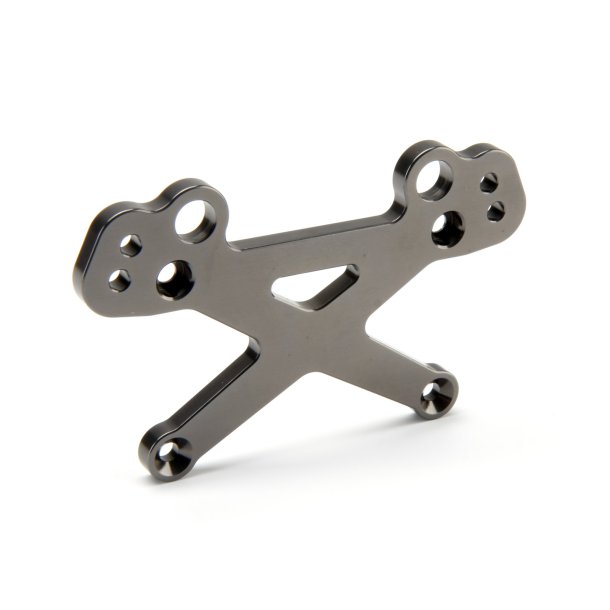 HD FRONT ALUMINIUM SHOCK MOUNT (7074/GUNMETAL) HD FRONT ALUM HPI