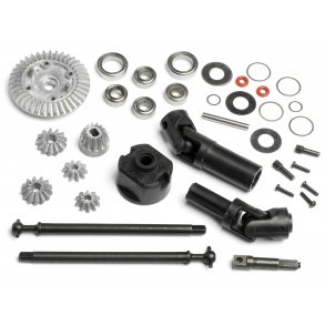 4WD CONVERSION KIT FOR WHEELY KING TRUCK 2WD Wheely King HPI