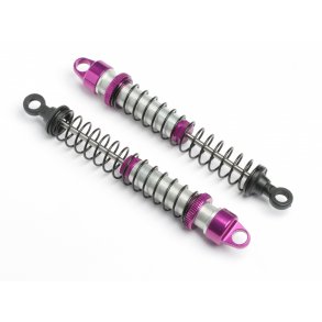 ALUMINUM THREADED SHOCK SET (77-117mm/2pcs) Wheely King/High HPI