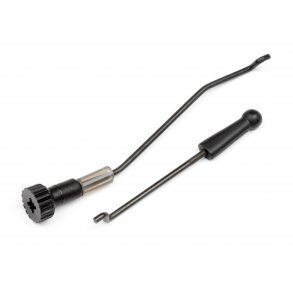THROTTLE ROD/BRAKE ROD SET THROTTLE/BRAKE HPI
