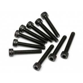 HPI 94510 CAP HEAD SCREW M4X25MM (10PCS) 3.0MM HEX SOCKET HPI