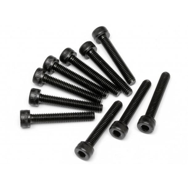HPI 94510 CAP HEAD SCREW M4X25MM (10PCS) 3.0MM HEX SOCKET HPI