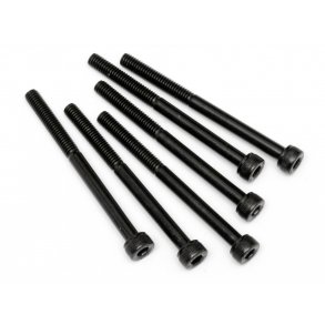 CAP HEAD SCREW M4X50MM (6PCS) 3.0MM HEX SOCKET HPI
