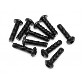 BUTTOM HEAD SCREW M4X16MM HEX SOCKET/10PCS HPI