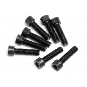 CAP HEAD SCREW M3.5x14mm (8pcs) 2.5mm Hex Socket HPI