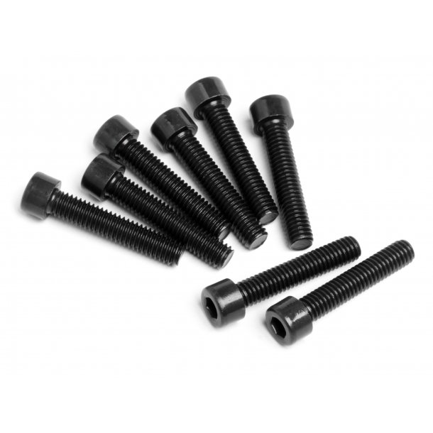 CAP HEAD SCREW M3.5x18mm (8pcs) 2.5mm Hex Socket HPI