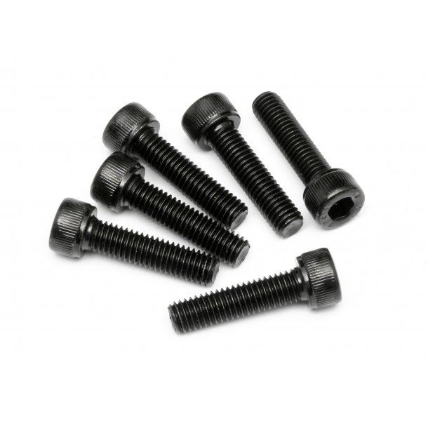 CAP HEAD SCREW M5X20MM (6PCS) 4.0MM HEX SOCKET HPI