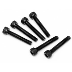 CAP HEAD SCREW M5X30MM (6PCS) 4.0MM HEX SOCKET HPI