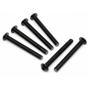 HPI 94763 BUTTON HEAD SCREW M5x45mm (HEX SOCKET/6pcs) 3.0mm Hex Socket HPI