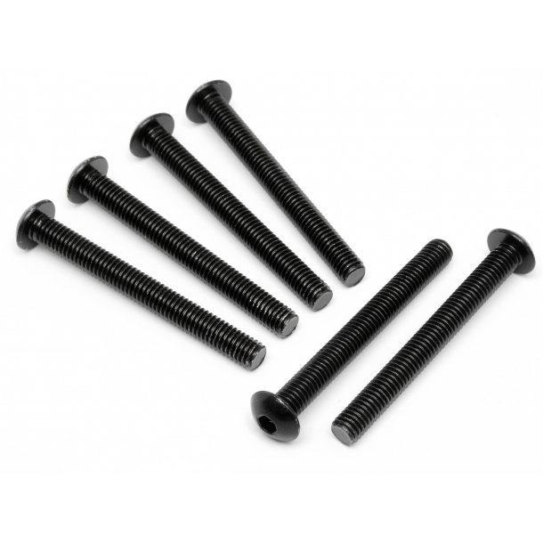 HPI 94763 BUTTON HEAD SCREW M5x45mm (HEX SOCKET/6pcs) 3.0mm Hex Socket HPI