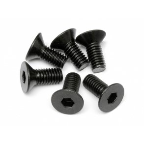 HPI 94879 FLAT HEAD SCREW M6x14mm (HEX SOCKET/6pcs HPI