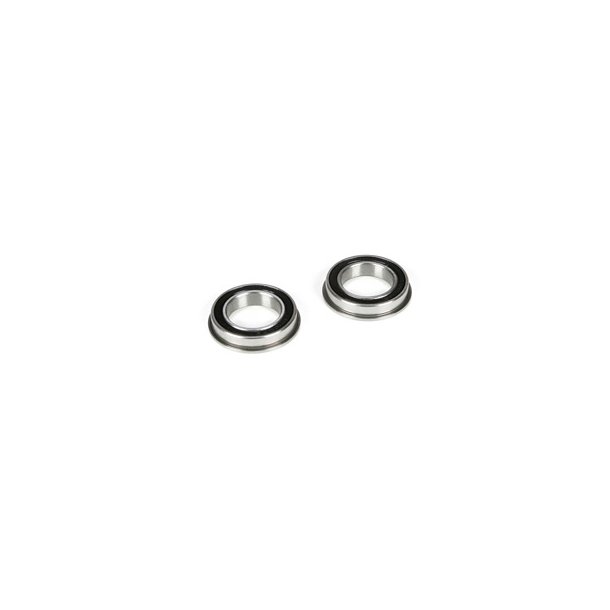 Diff Support Bearings, 15x24x5mm, Flanged (2): 5TT LOSI