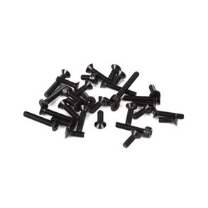 4mm FH & Cap Screw Asst. (32): 5TT LOSI