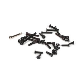 5mm FH & Cap Screw Asst. (24): 5TT LOSI